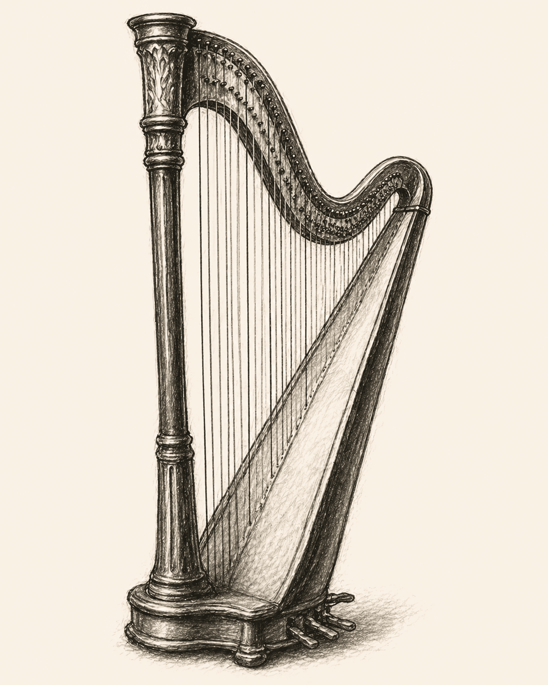 The Harp · Partituralis